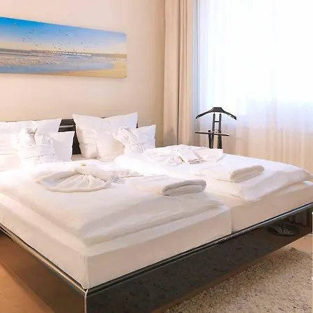 Strandschloss Ferienwohnung Ocean Cloud Direkt Am Strand Apartmán Binz