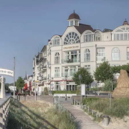 Apartmán Strandschloss Ferienwohnung Ocean Cloud Direkt Am Strand Binz