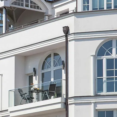 Apartmán Strandschloss Ferienwohnung Ocean Cloud Direkt Am Strand